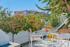 360 view in roof top appartment with patio